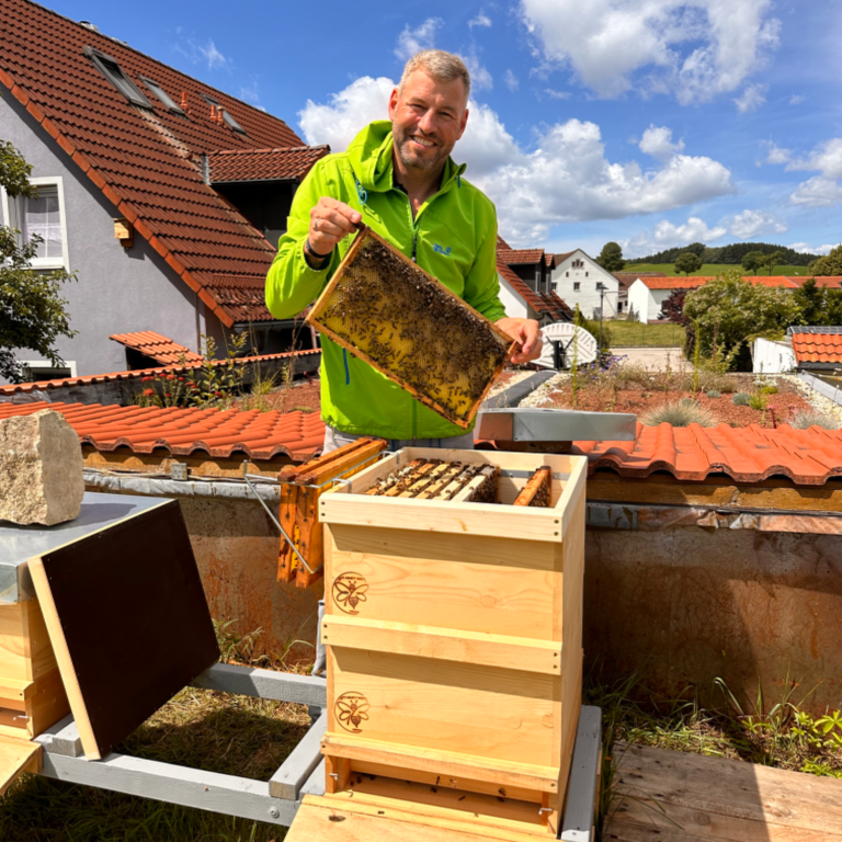 JP bei der Arbeit